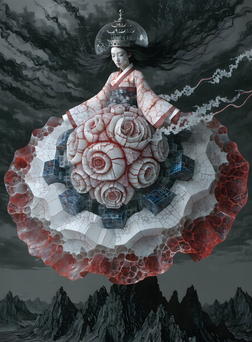 Benny_Lava_007's tweet image. GM ☀️
"On The Top of the World"

#NARIVision #SurrealArt