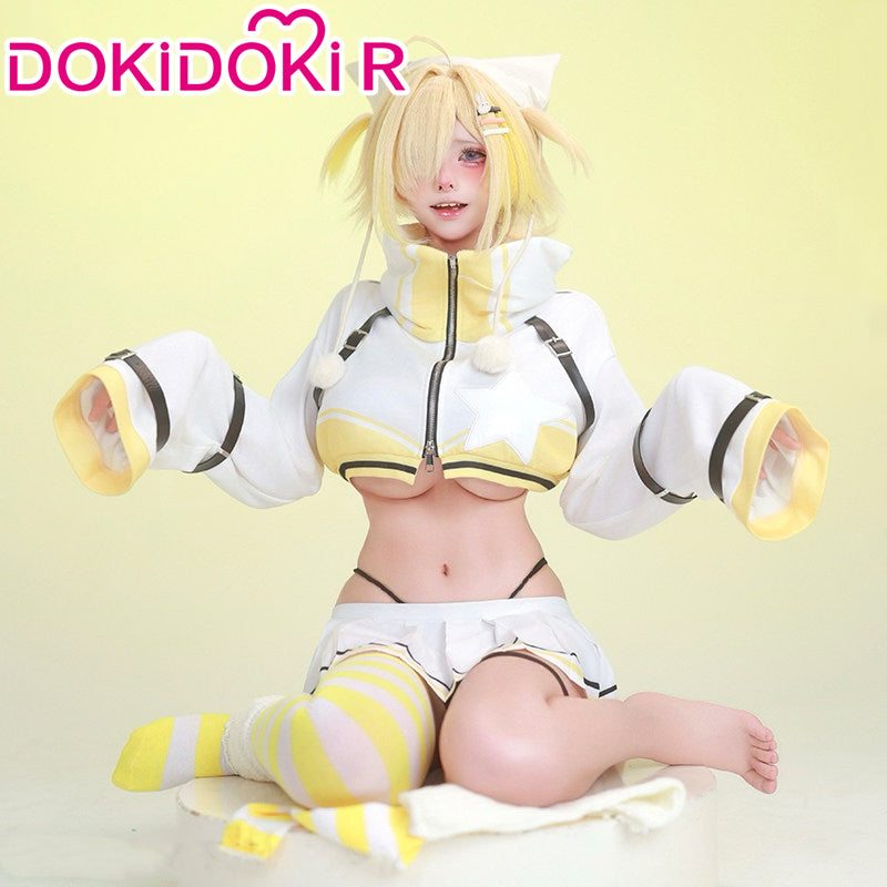PunkMacarroni's tweet image. I just received 【Size S-2XL】DokiDoki-R Cosplay Costume White Yellow Sweatshirt Skirt Outfit | Costume Only-XL-Order Processing Time Refer to Description Page from pie0411 via Throne. Thank you! throne.com/punkmacarroni #Wishlist #Throne