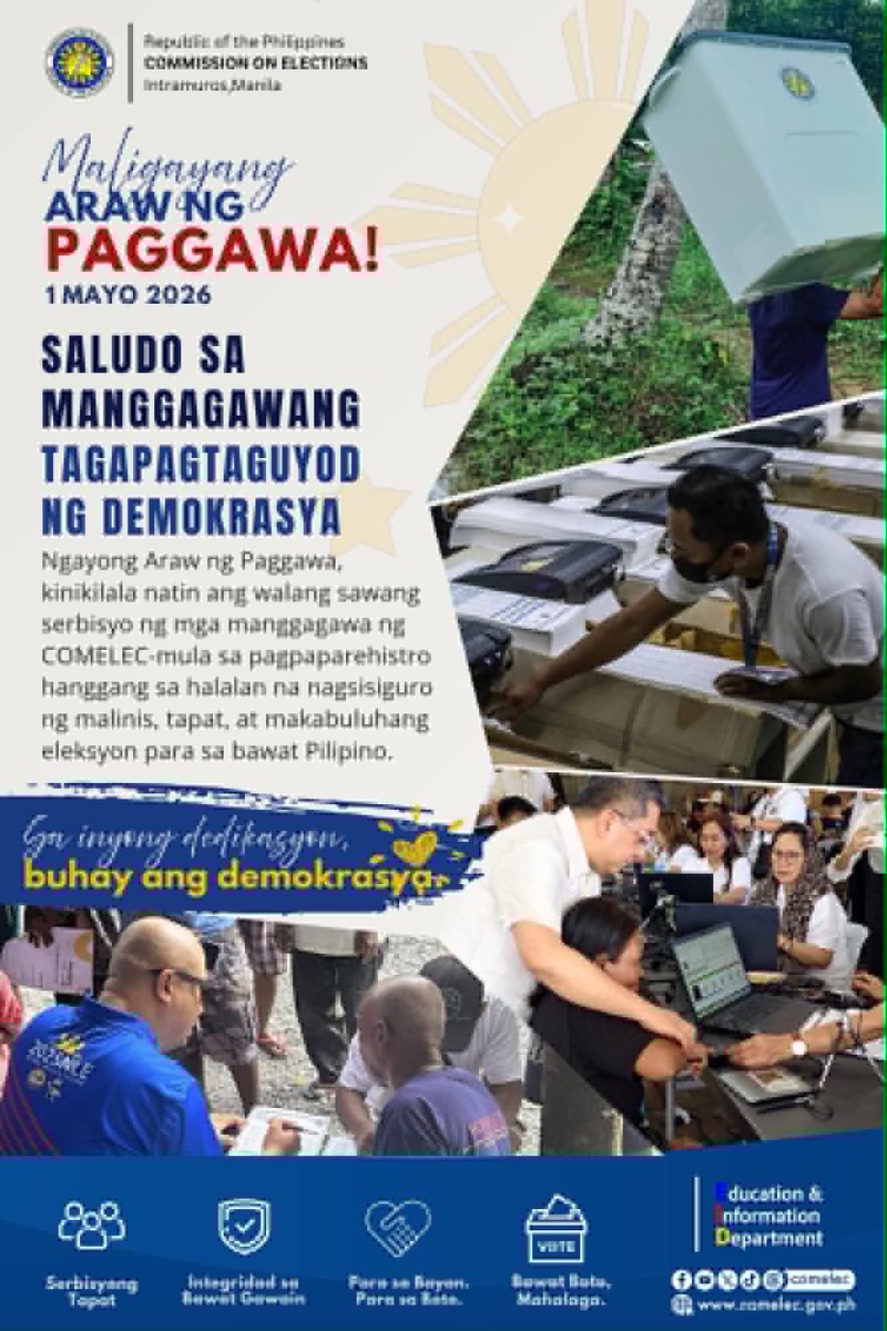 COMELEC tweet media