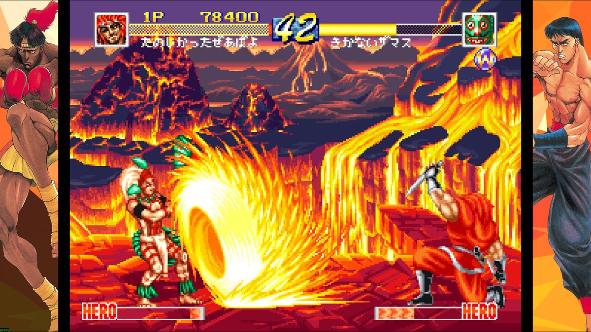 1995年のSNKアーケード格ゲー『ワールドヒーローズパーフェクト』Steamストアページが公開。ラスプーチンやゼウスなど19体のキャラを使用可能
news.denfaminicogamer.jp/news/2605012h

オンライン対戦のほか、トレモには当たり判定表示やスピード調整機能を搭載しているとのこと