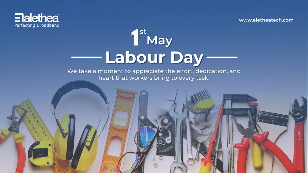 On this May Day, we recognize and appreciate the dedication and hard work of professionals across every industry.

At <a href="/AletheaComm/">Alethea Communications Technologies</a>, we’re proud of the teams driving innovation and progress.

Wishing everyone a meaningful May Day.

#MayDay #LabourDay #AletheaTech #Labour