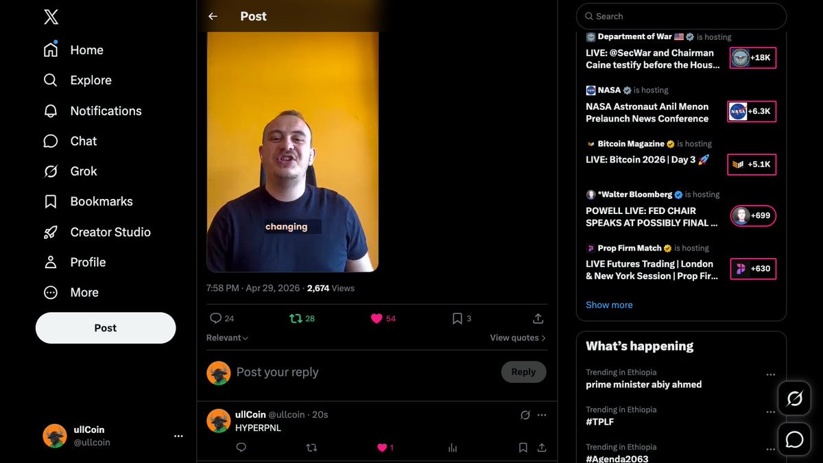 ullCoin tweet media