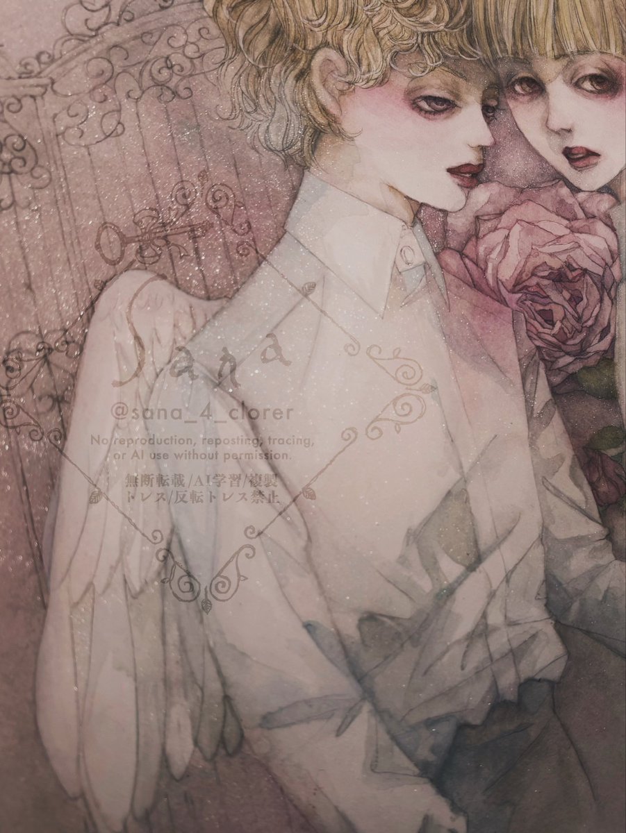 sana_4_clorer's tweet image. 『 éclore -羽化-』
透明水彩 ファブリアーノ紙

未発達な少年天使たち🪽

月下集さん(＠_lunarmarket_ )
「天使坠落」浪漫少女人形艺术展  5/1〜5/5 中国 上海

#天使坠落  #Angels