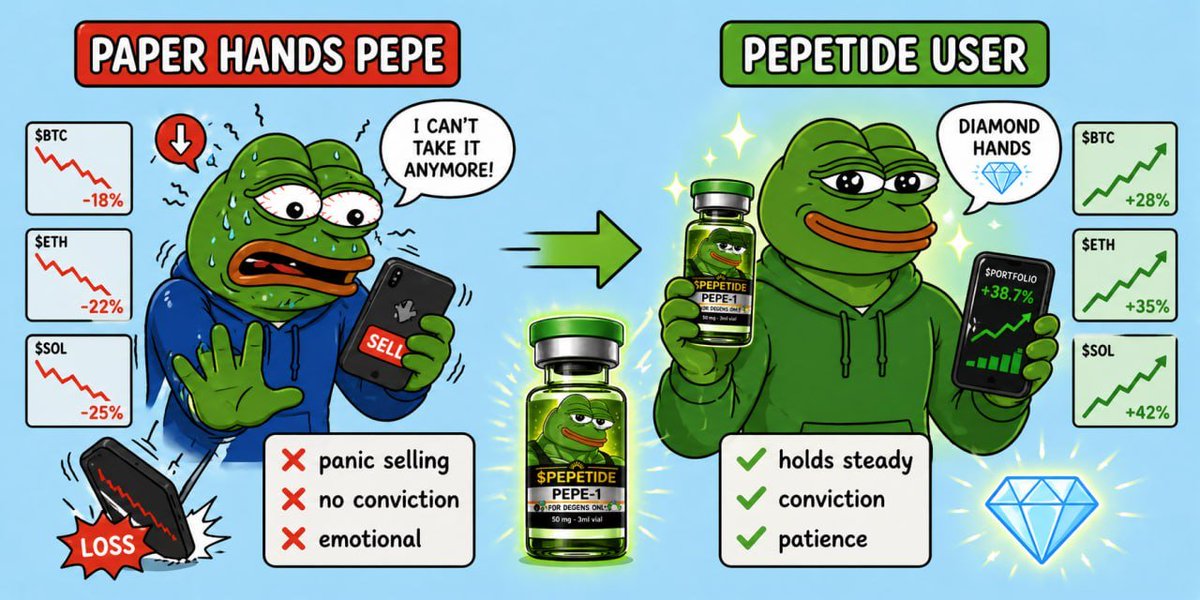 PEPE-1 • PEPETIDE™ tweet media