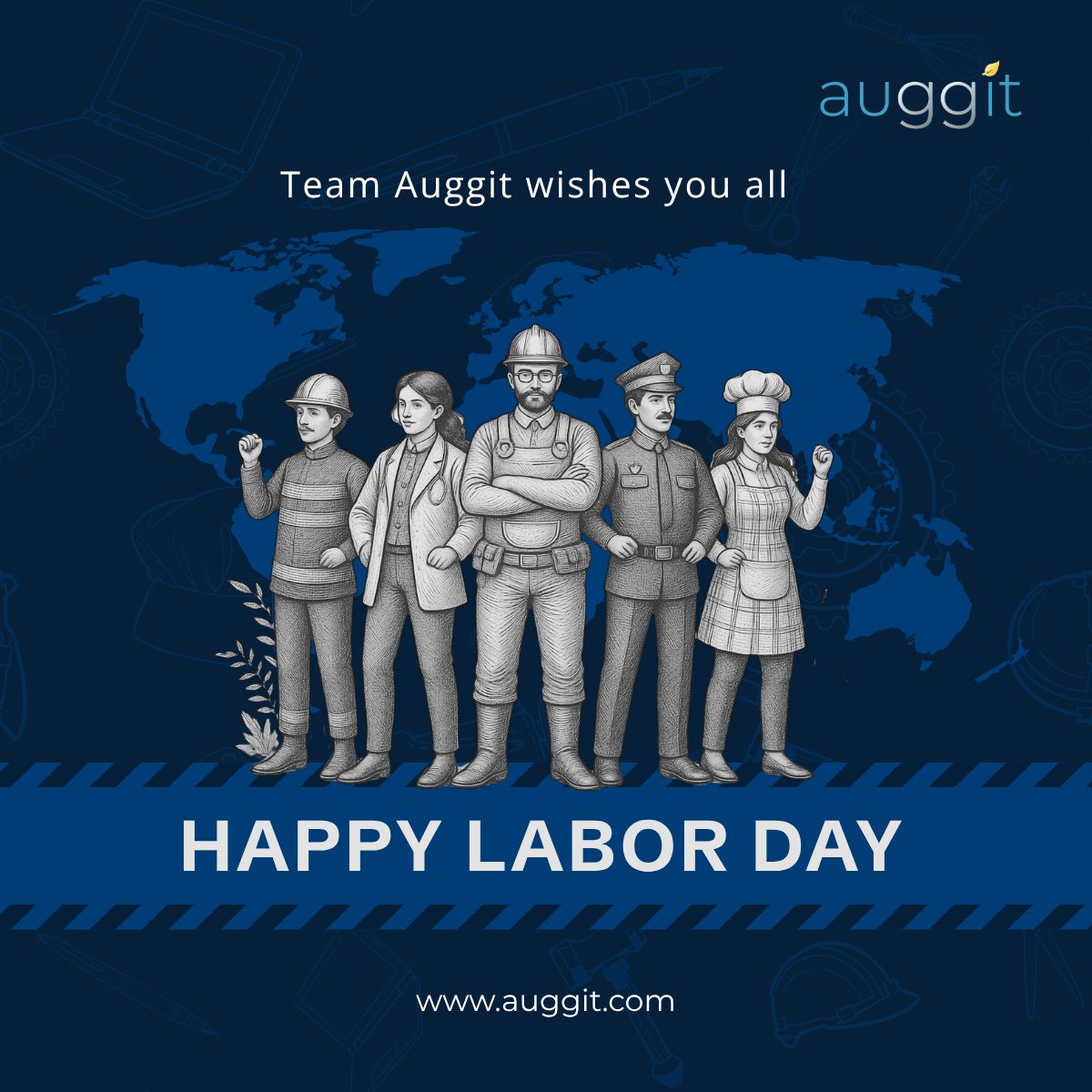 auggit_'s tweet photo. Honouring the passion, resilience, and relentless drive that powers progress.
At 𝐀𝐮𝐠𝐠𝐢𝐭, we celebrate the people behind the hustle—the ones turning vision into reality, every single day. 💼✨
𝐇𝐚𝐩𝐩𝐲 𝐋𝐚𝐛𝐨𝐮𝐫 𝐃𝐚𝐲.

#LabourDay #Auggit https://t.co/VXJfvzNftP