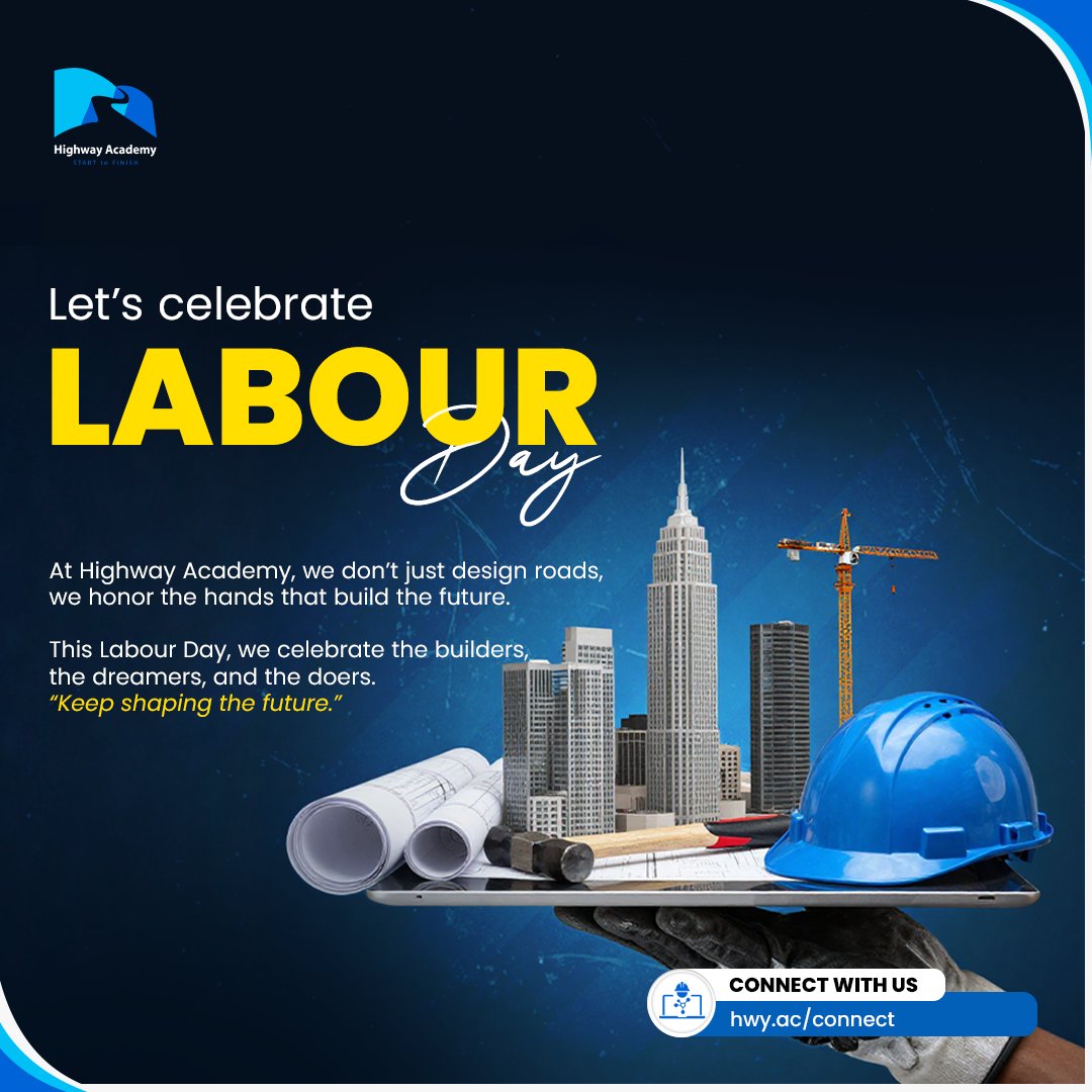 HwyAcademy's tweet photo. Today we honor the hands and minds that keep our nation moving forward. Wishing our students, partners, and communities a peaceful and Happy Labour Day. #HwyAcademy #labourday https://t.co/hTDTJ3WUTf