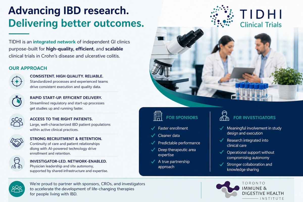 Toronto Immune and Digestive Health Institute tweet media