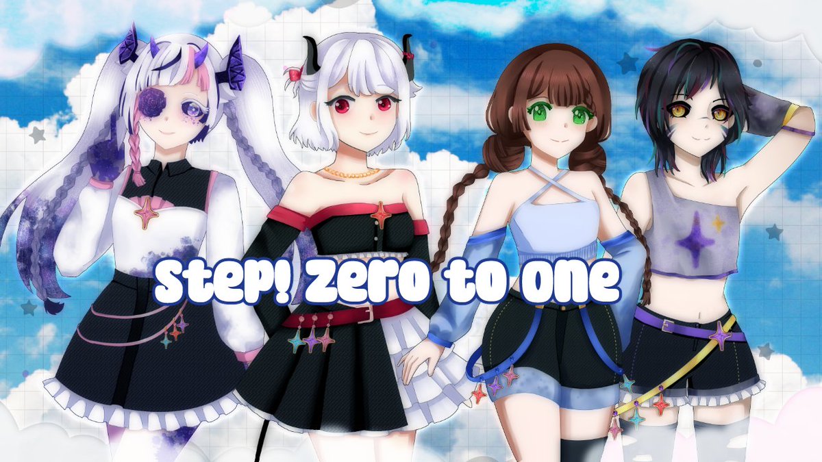 c4talyst_live's tweet photo. 【Cover Announcement】

It's been a whole year, can you believe it? Thank you for continuing to cheer us on!!!

C4TALYST's Step! Zero to One! cover is premiering right now!!! Come and join us! https://t.co/b7YSlMecxY