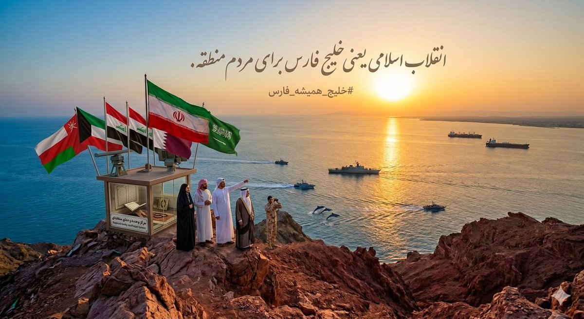 انقلاب اسلامی
یعنی خلیج فارس
برای مردم منطقه.
#خلیج_همیشه_فارس