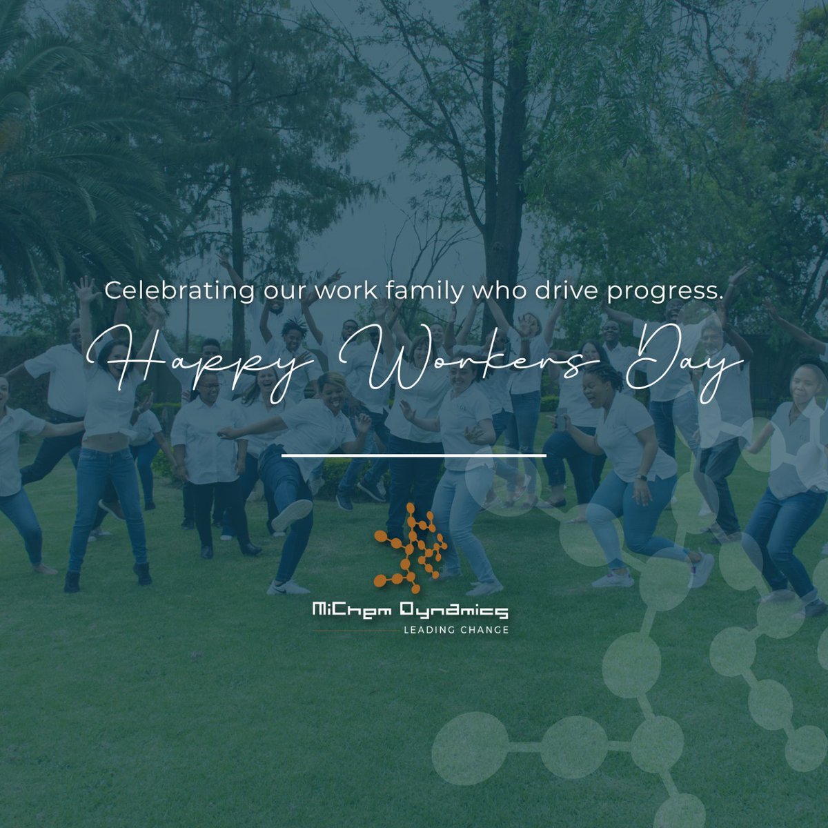 Today, we celebrate YOU!

We recognise the dedication, expertise &amp; resilience of every one of you, who contribute to building a stronger &amp; innovative future. Our people are the core of everything we do. 

Happy Workers' Day! 
 #WorkersDay #PeopleFirst #TeamWorkMakesTheDreamWork