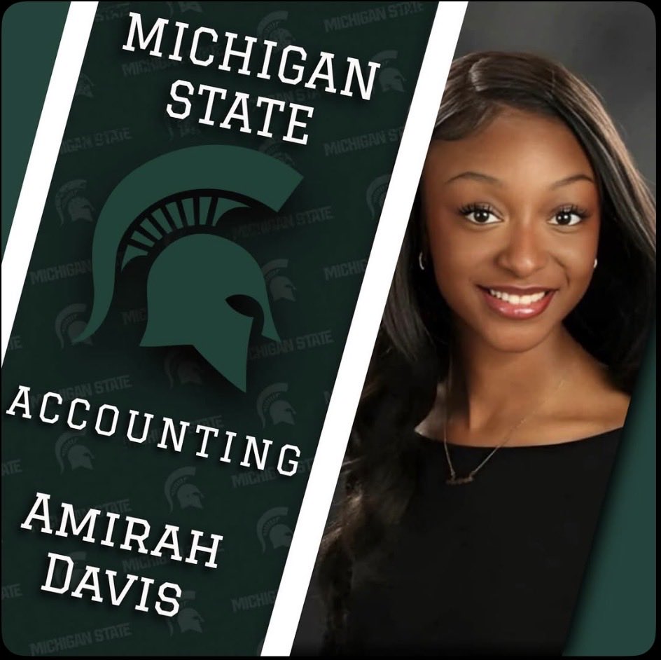 AUA! Proud Parents!! Aaliyah graduating from Central Michigan University w/honors, her degree in Computer Science &amp; Coding w/ a minor in Video Game Design…Amirah is graduating from North Farmington High School w/honors &amp; has been accepted @ Michigan State University (Go Green!!)