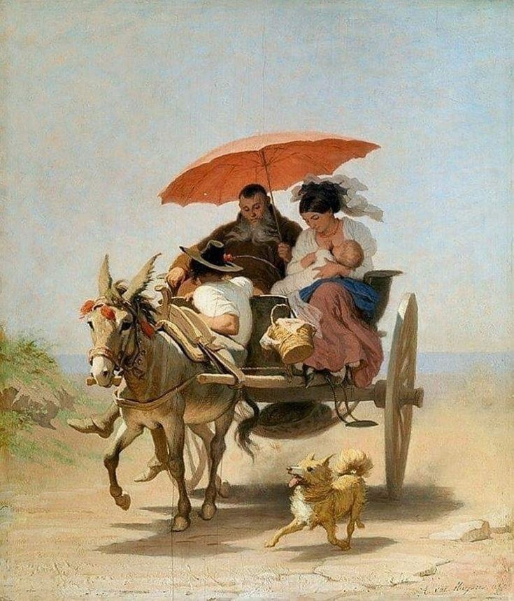 newnevbahar's tweet image. ALFRED VAN MUYDEN   İsviçreli Ressam   1818-1898 #artlover