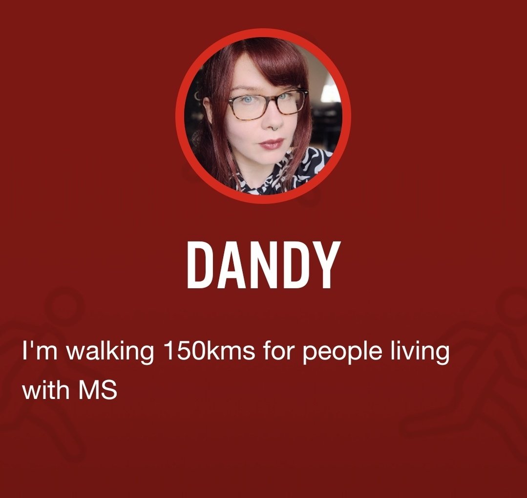 grotesquedandy's tweet photo. It's May 50K month! 🎉
As a patient myself I know how unpredictable Multiple Sclerosis is. So I'm raising money to help people get access to better treatments &amp; support MS research to find a cure. Please like, share &amp; donate if possible. Anything helps ❤️ https://t.co/Hq9Dsa6TNe https://t.co/M1Vd8r7gDv