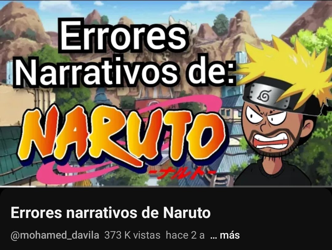 RomoDigArt's tweet image. Hoy vi a unos cuantos hablando del video de Mushoku de este compa

Solo pude recordar esta cochinada de video sobre Naruto
Lo puse denuevo y hay no...