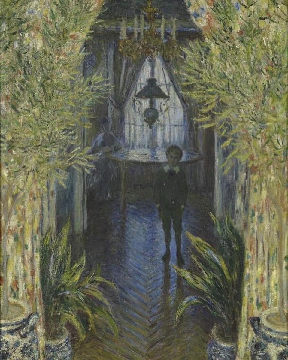 VCAM1963's tweet image. Claude Monet | A corner of an apartment, 1875 

 via @dailyartapp - your daily dose of art | getdailyart.com | #dailyart #this art #loveart #masterpiece