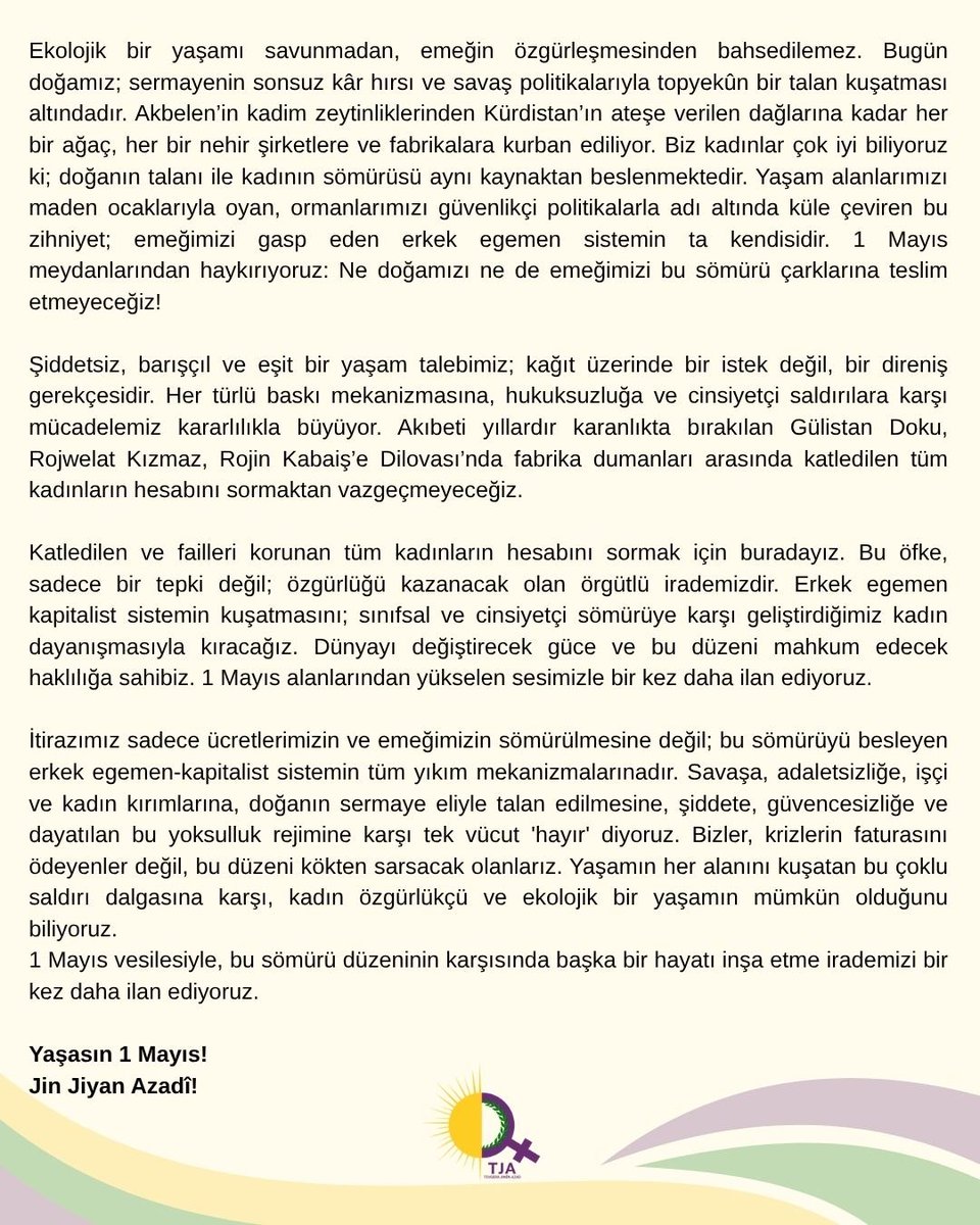 Tevgera Jinên Azad tweet media