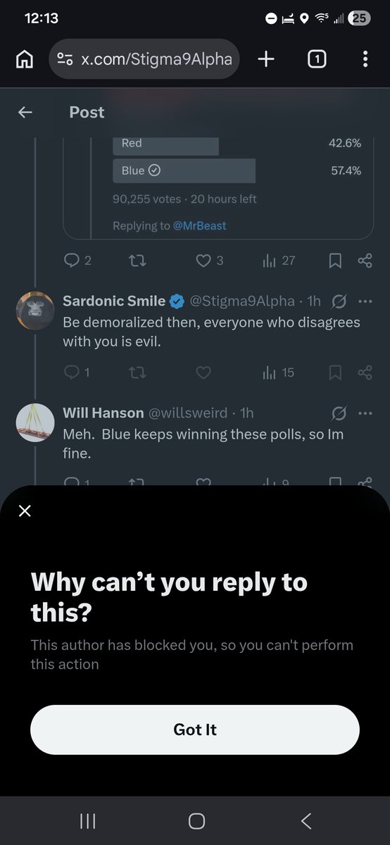 Will Hanson tweet media