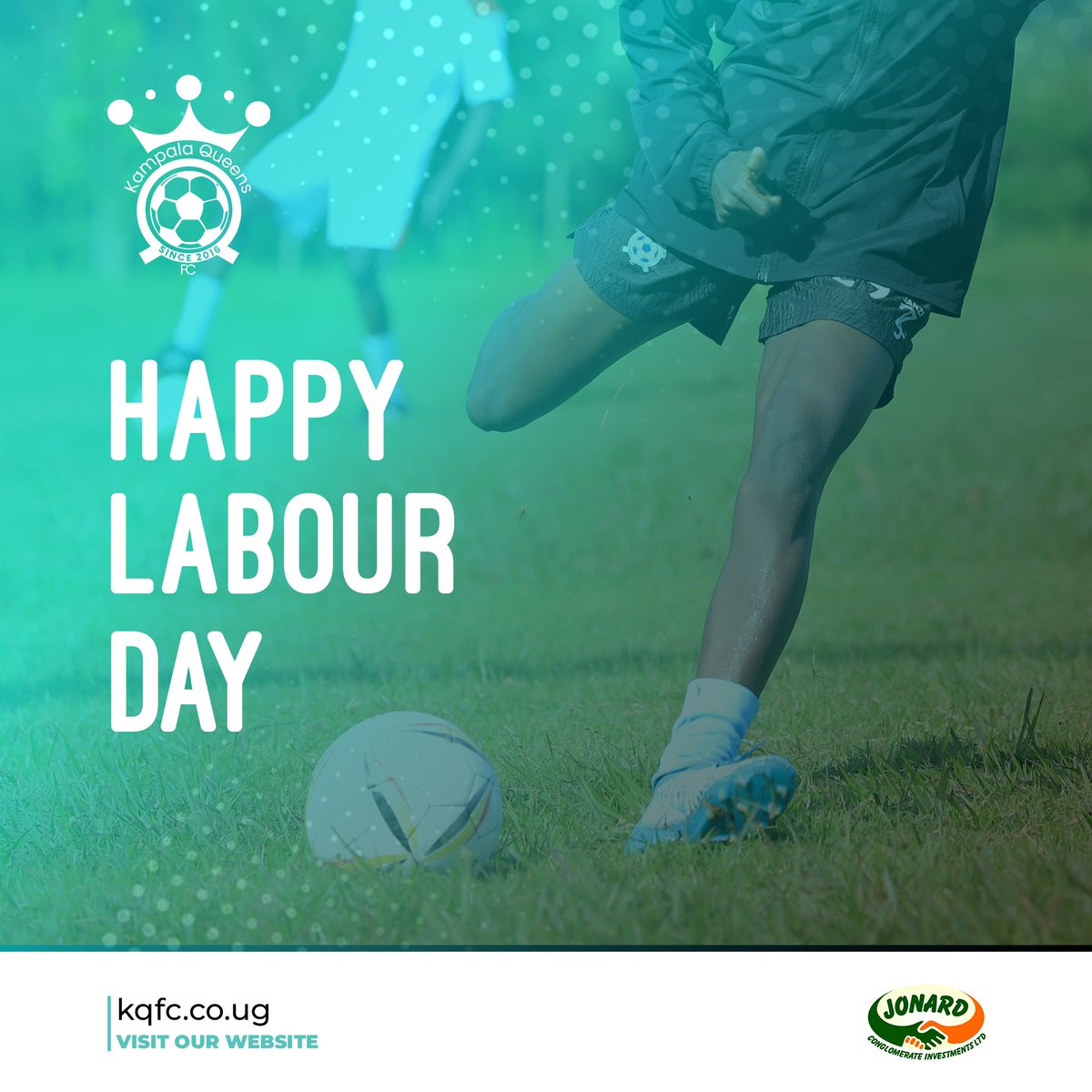 FcKampala's tweet photo. Celebrating the hard work, passion and resilience that drive us forward every single day.

Happy Labour Day!

#QueensOfSoccer https://t.co/NY2r5UaSYc