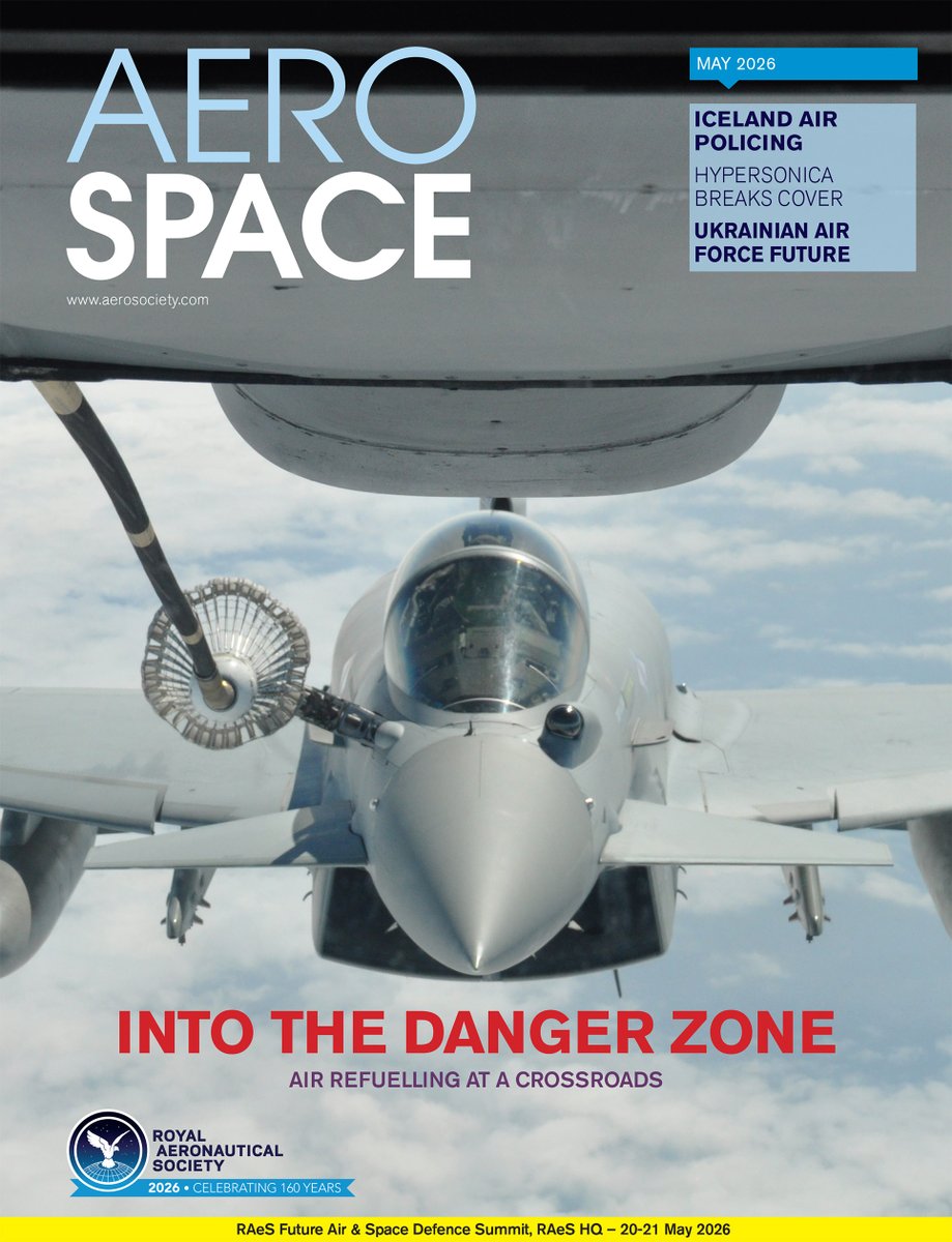 RAeSTimR's tweet image. New content on Aerosociety! 'In the latest issue of AEROSPACE - May 2026' #avgeek  aerosociety.com/news/in-the-la…