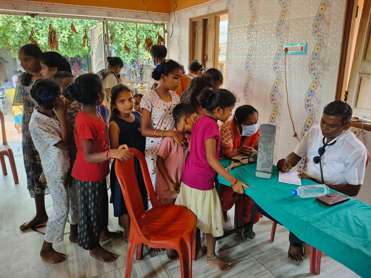 gspodisha's tweet photo. A Health Check-up Camp for the adolescent girls was organized in April to findout the health regarding issues of each adolescent girls and create an awareness about regular health checkup importance. https://t.co/xap9riYgqO