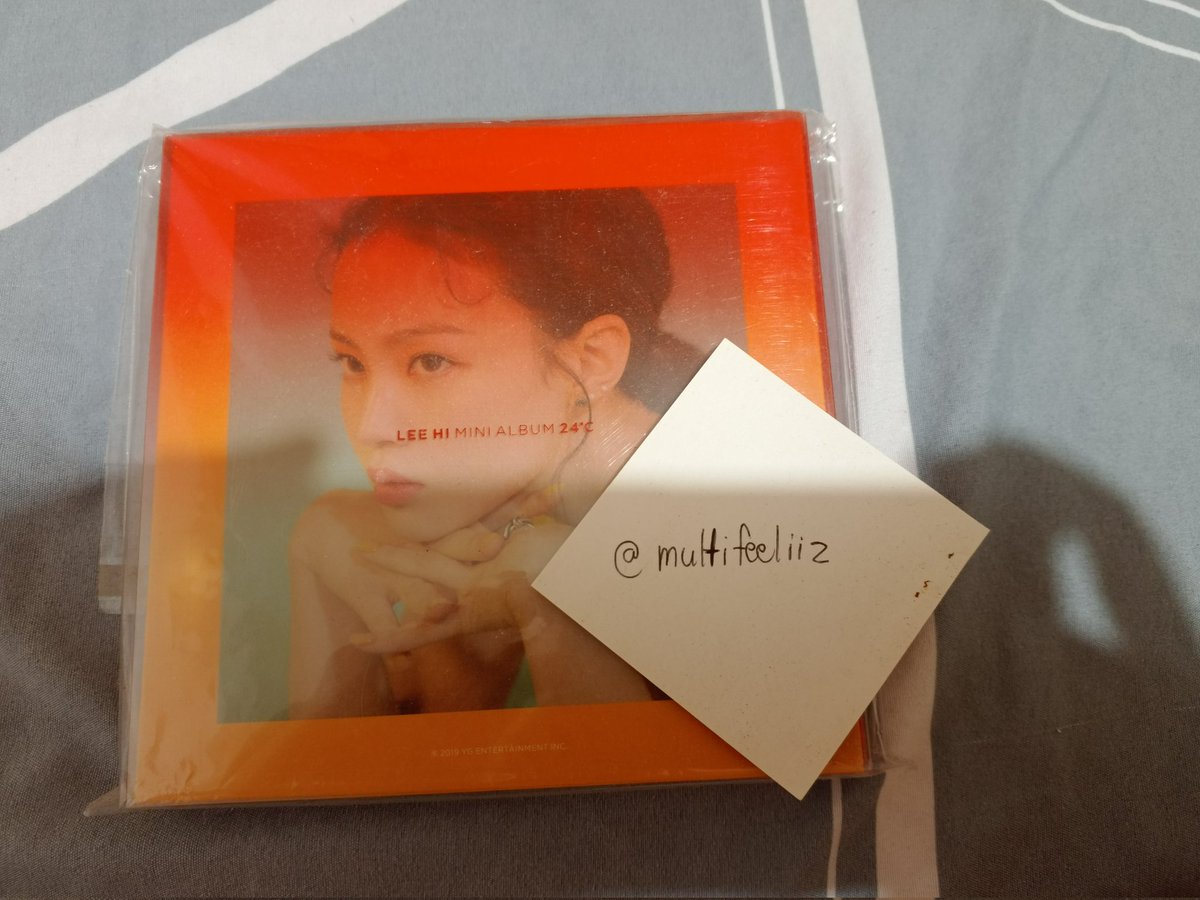 multifeeliiz's tweet photo. WTS LFB Lee Hi Set

4Only Full Album
- unsealed, pb+cd+cover only
- 8/10 condition

24°C Mini Album unsealed - pb+cd+cover only

- 480+20pf+lsf

up to 2 weeks dop, prio payo
no rush shipping and no cancellation

Mop: Gcash
Mod: LBC Only https://t.co/4GC7wHfFVa