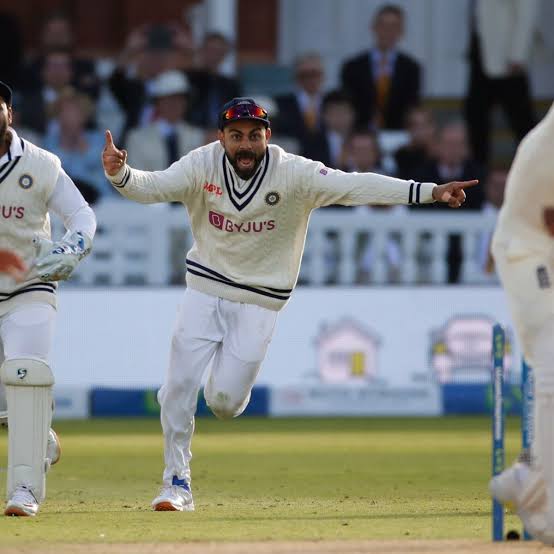 APTalksCricket's tweet photo. Those who have a problem with Virat Kohli's aggression, most of them weren't waking up in the morning during 2011/12 season watching India get absolutely smashed 8-0 by England and Australia.

Kohli's aggression made the modern Indian Test team successful. It instilled a fear in the opposition and thats exactly what he is trying to replicate in IPL too.

I too get angry momentarily when I see Kohli's antics against my team, but that exactly means he is successful in getting under the opposition's skin. My team was not good enough to silence him with their cricket and gotta accept that.

The right attitude should be "lets win this game and silence Kohli through our cricket"

He is the same person who appreciated SKY's courage when he stared right back at him. He is the same person who questioned the crowd for booing Hardik.

Lord's 2021 Test Day 5. Never forget whose energy rubbed off on the team. The only way to silence Virat Kohli is by playing better cricket and defeating his team like GT did. 

Expecting him to tone down would be as stupid as expecting water to not be wet.

If you are getting angry as an opposition then it means it is working well for him and his team. Silence him by your cricket not by abuses. 

Don't try to take away the essence of the man who turned the course of Indian Test cricket with the same aggression.