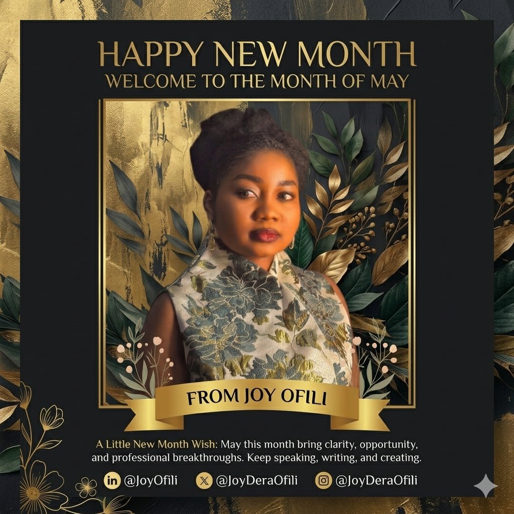 JoyDeraOfili's tweet image. This month, choose progress over perfection and stay consistent. If you need a content writer, social media manager, executive MC, or public speaker, hit me up. Let’s create something impactful together.
#ContentWriter #SocialMediaManager #Copywriting #ContentCreation