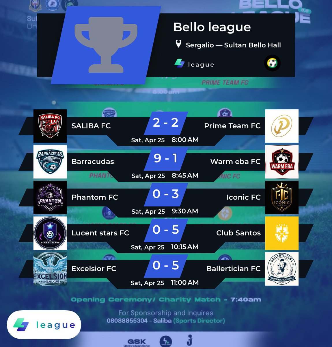 Bello League tweet media