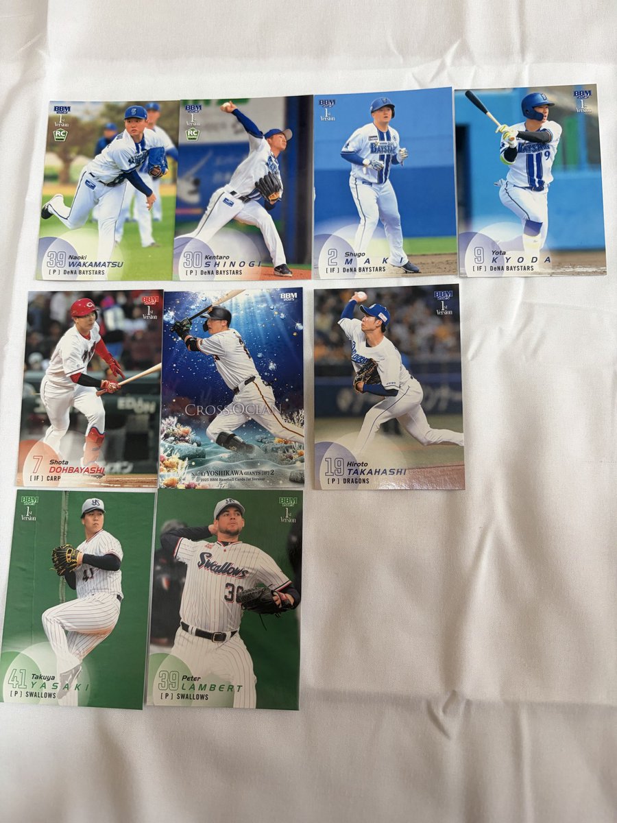 623__s's tweet photo. プロ野球　BBM  topps  交換

譲　画像のもの

求　千葉ロッテ(藤原恭大、佐々木朗希、西川史礁、種市篤暉)⬅️優先で求めてます

📮郵送希望

異種、比率違い可能です。検索からもお気軽にご連絡ください🙇🏻‍♀️ https://t.co/7A92MKCsPm