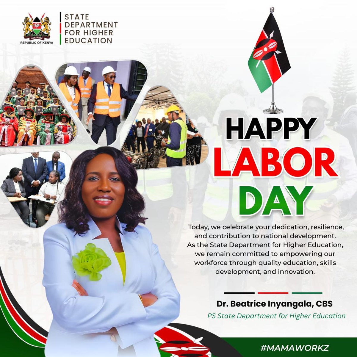 Celebrating the hands that build, teach, innovate, and transform our nation.

Today, we honor the dedication, resilience, and impact of every worker shaping Kenya’s future. Through education, skills development, and innovation, we continue to empower a stronger workforce for