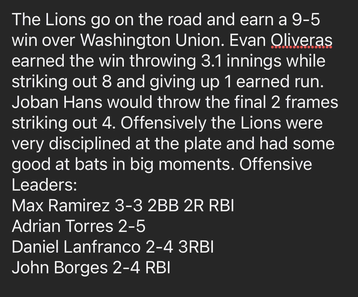kermanbaseball's tweet photo. Kerman 9 Washington Union 5 https://t.co/nIhRRRmO0N