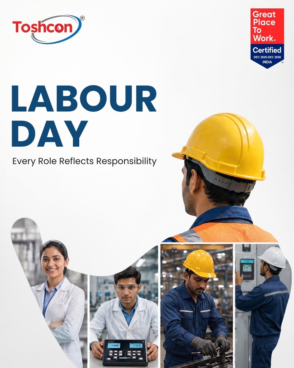 toshconinsts's tweet image. Behind every process that runs as expected is consistent human effort. In our industry, reliability comes from people who take responsibility for getting things right every day. Since 1948, we’ve believed quality depends on care behind the work.

#LabourDay #Reliability #Toshcon