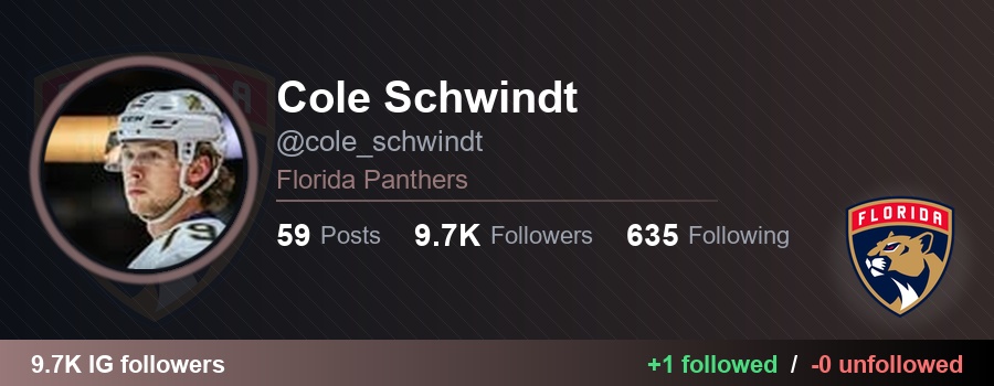 NHLFollowTrack's tweet image. 👉 cole_schwindt (Cole Schwindt) started following 1 and unfollowed 0:

✅ mckennagiese (mckenna 🐝)
🔗 instagram.com/mckennagiese

#NHL #TimeToHunt