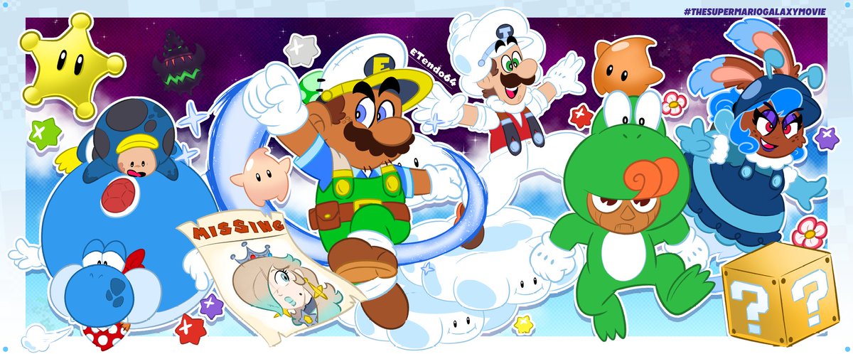 ETendo64's tweet photo. marieposting isn't the only thing I do on this account btw

i'm an ✨️ARTIST✨️

y'all lowkey sleeping on my passion project; Ethantendo: Star Venture

and trust me, y'all are gonna love it. 💫💖 https://t.co/5qz3zEIRsp