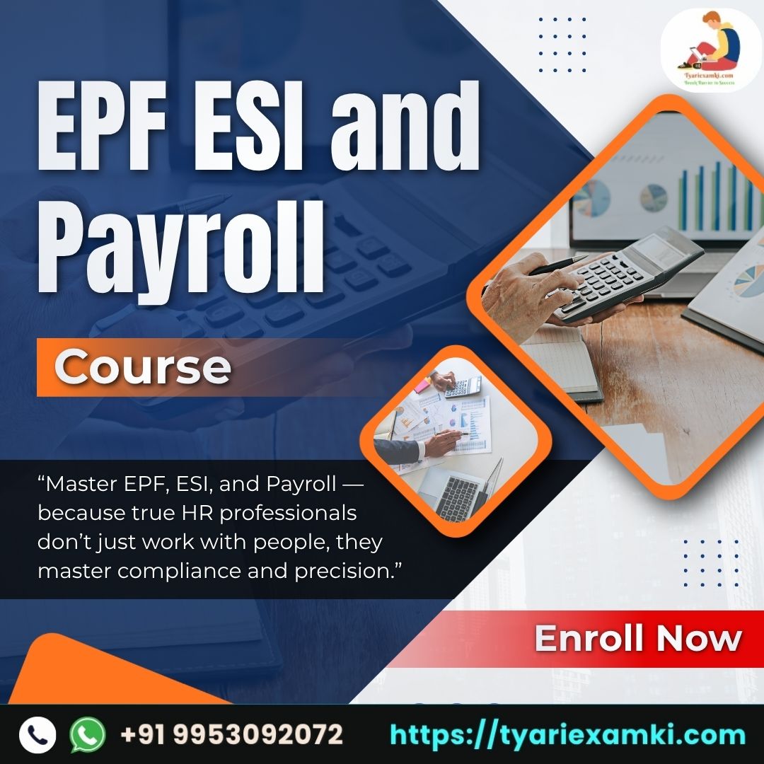 TyariexamkiC's tweet image. Build Your HR Career with EPF, ESI &amp;amp; Payroll Skills!

+91 9953092072
Course Link: tyariexamki.com/coursedetail/h…

#EPF #ESI #tyariexamki #education #educational #practitionercourse #wages #onlineeducation #payrolllaws #compliance #laborlaw #newrules #law #posts