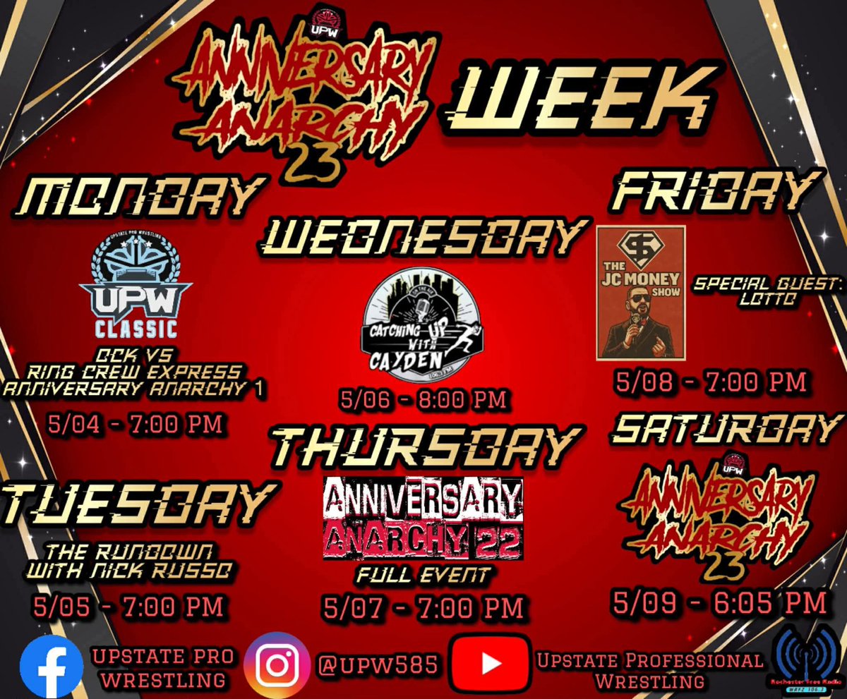 Upstate Pro Wrestling tweet media
