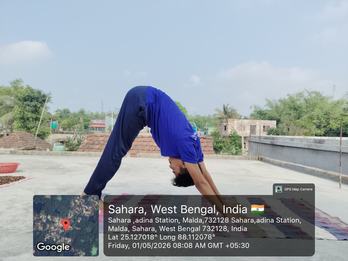 MaldaNss's tweet image. 50 day to go...
Countdown for 12th International Day of Yoga #IYD2026 #yoga
Morning Yoga session  by Vol Ananda Rajbangshi  ,    Malda College @YASMinistry @rdnss_kolkata @BhartiyaConnect @ishafoundation
@_NSSIndia 
@MYBharatHQ @PIB_India