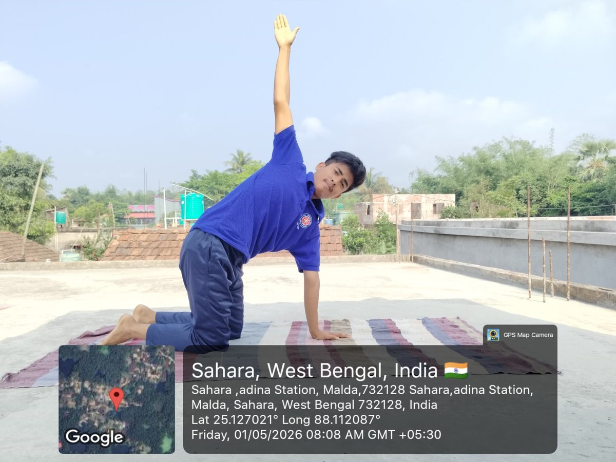 MaldaNss's tweet image. 50 day to go...
Countdown for 12th International Day of Yoga #IYD2026 #yoga
Morning Yoga session  by Vol Ananda Rajbangshi  ,    Malda College @YASMinistry @rdnss_kolkata @BhartiyaConnect @ishafoundation
@_NSSIndia 
@MYBharatHQ @PIB_India