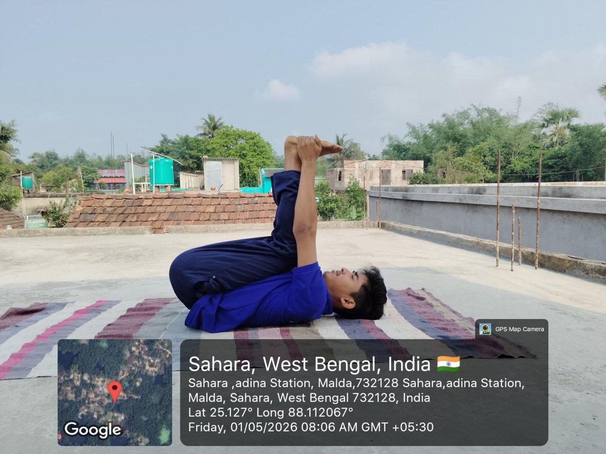 MaldaNss's tweet image. 50 day to go...
Countdown for 12th International Day of Yoga #IYD2026 #yoga
Morning Yoga session  by Vol Ananda Rajbangshi  ,    Malda College @YASMinistry @rdnss_kolkata @BhartiyaConnect @ishafoundation
@_NSSIndia 
@MYBharatHQ @PIB_India