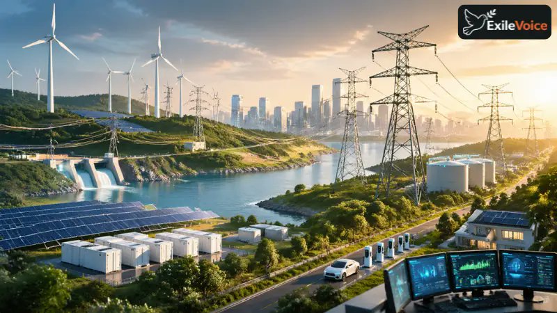 ExileVoice32462's tweet image. The green revolution isn’t just about panels and turbines—it’s about the grid. ⚡️ From high-voltage lines to smart tech, discover why infrastructure is the real key to. 🌍

Full insights here: exilevoice.com/infrastructure…

#RenewableEnergy #GreenTech #Sustainability #SmartGrid
