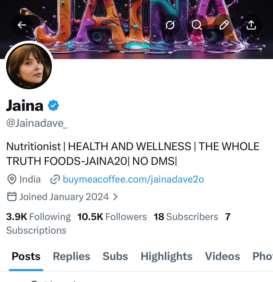 Jaina tweet media