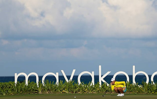 GEBDeportes's tweet image. 🏌️‍♀️#Golf #LPGA #RivieraMayaOpen #DatoGEB

La golfista mexicana Gaby López inició la 1° ronda del Riviera Maya Open at Mayakoba en la 4° posición con un total de 68 golpes, a 2 de distancia de las líderes, la estadounidenses Brianna Do y Melanie Green.

Participan en el torneo