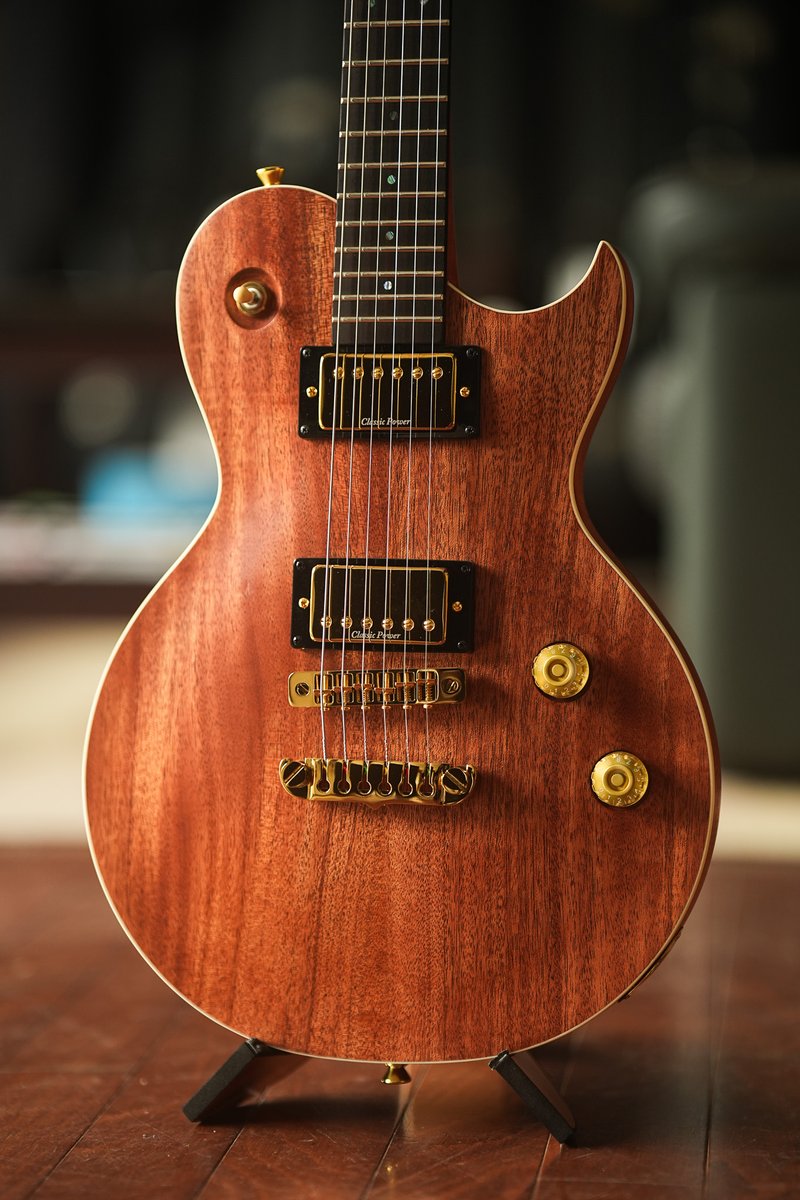 Aria Pro II PE-600MH STBR オールマホガニーのPE。木の質感をより強く