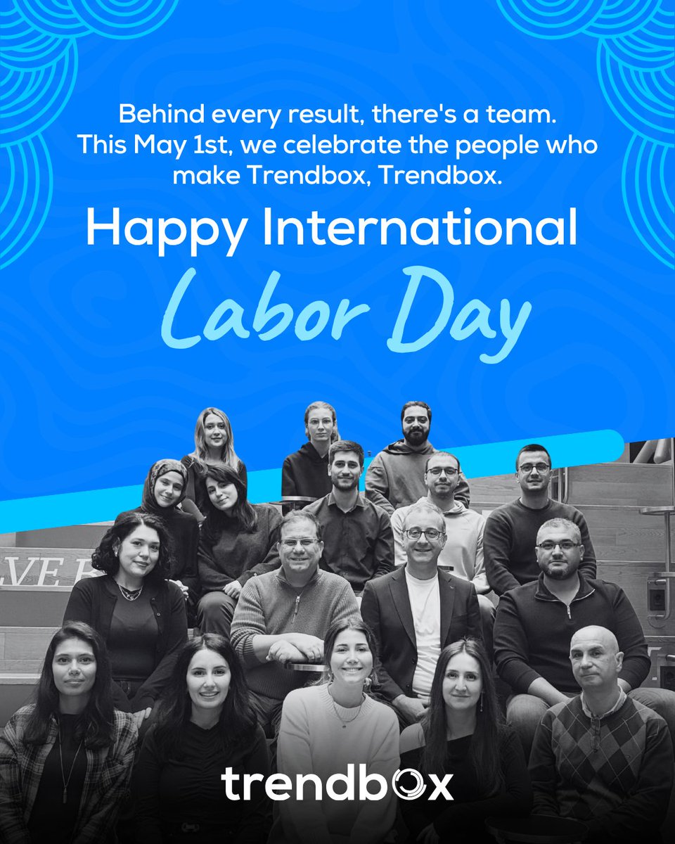 trendbx's tweet photo. Behind every fast solution, every seamless experience, and every successful day, there are people giving their time, energy, and effort.

Happy May 1st Labour Day to everyone who works with passion and purpose. 🤍

#LabourDay #May1 #TeamWork #BehindTheScenes #BuiltTogether https://t.co/ZVDBirin9D