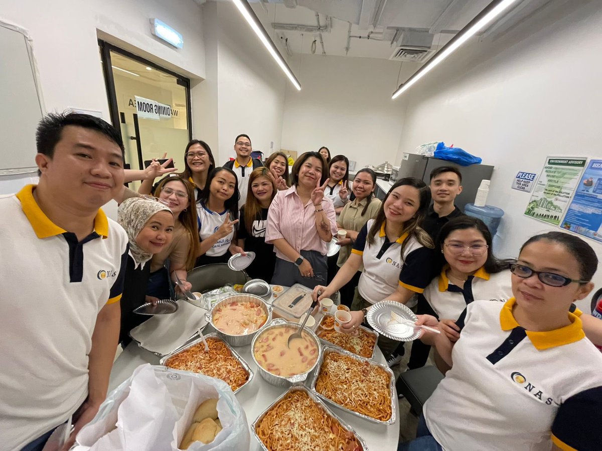 BisdakV's tweet image. Despedida Friday breakfast, courtesy of Noel.

Will definitely miss you! Wishing you all the best!

#workplace #team #kabayans #colleagues #AbuDhabi #UAE #NAS