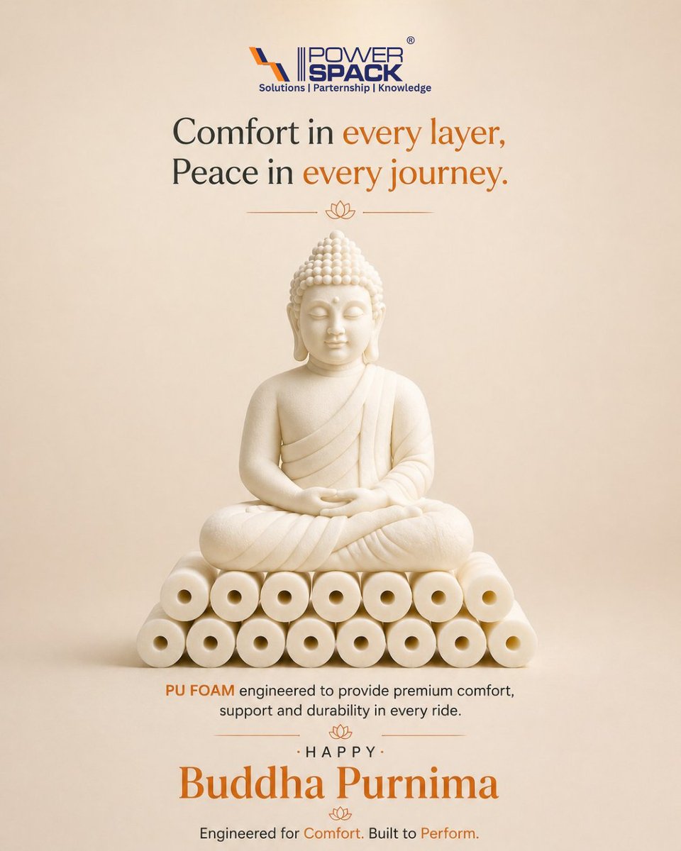 PowerSpackViswa's tweet photo. On this special day, we wish everyone peace, happiness, and good health. 🙏May the teachings of Lord Buddha guide us towards a better and kinder world. At PowerSpack, we believe every journey should be comfortable and peaceful — just like the message of this beautiful day. 📷🚗 https://t.co/e9cW9eClWW
