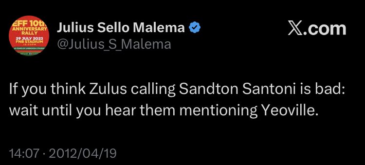 Azania tweet media