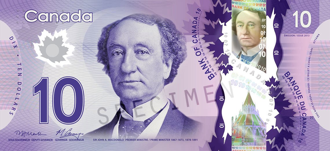 EvynCAN's tweet photo. Put Sir John A. MacDonald back on the tenner now. #PutMacBack https://t.co/kv1Q85fNpe