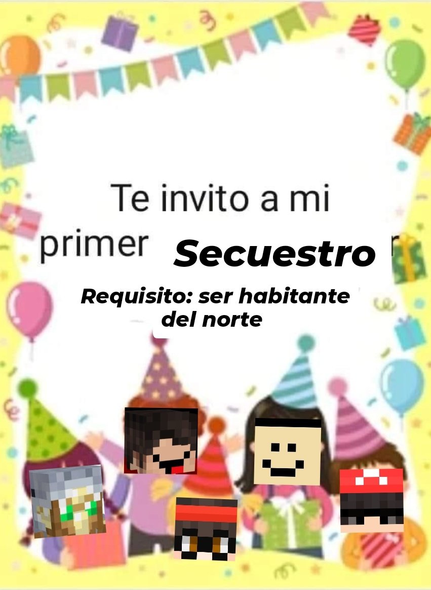 El QSMP existe: 🩷✨

La subdrama de los habitantes del Norte: 💀👺