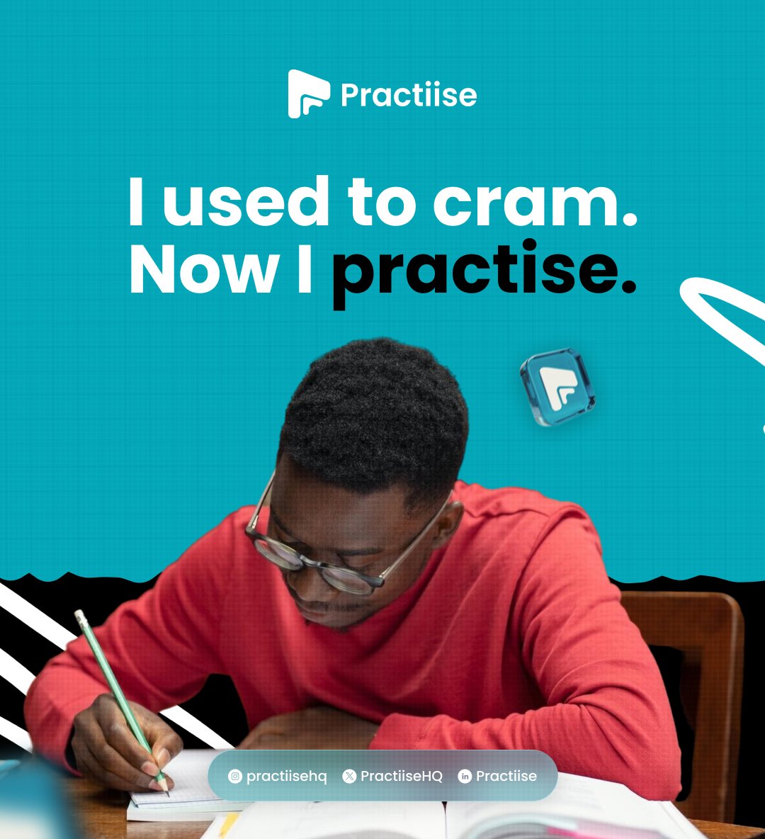 PractiiseHQ's tweet photo. Every student can learn better, they just need the right environment.
Practiise makes learning active, engaging, and worth coming back to.

#StudentsFirst #Practiise https://t.co/nSigQaNa9R